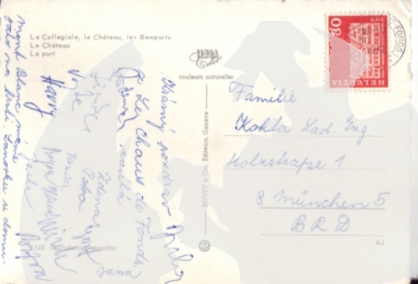 Neuchatel - CH 1972 95 001 ●